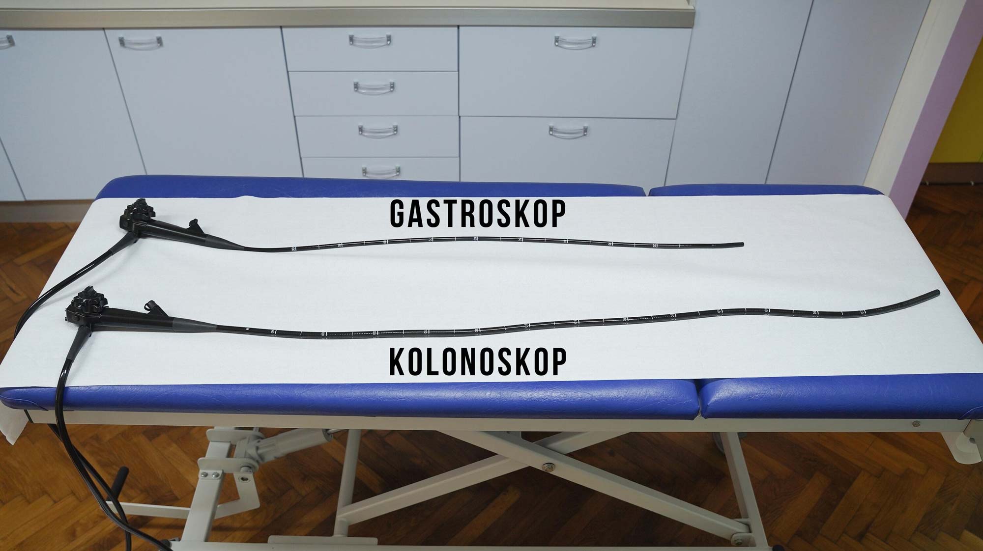 Aparat za pregled za gastroskopiju i kolonoskopiju